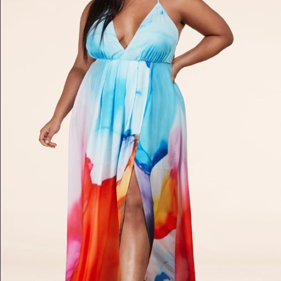 L’atiste Water Color Maxi Dress - Picture 3 of 7